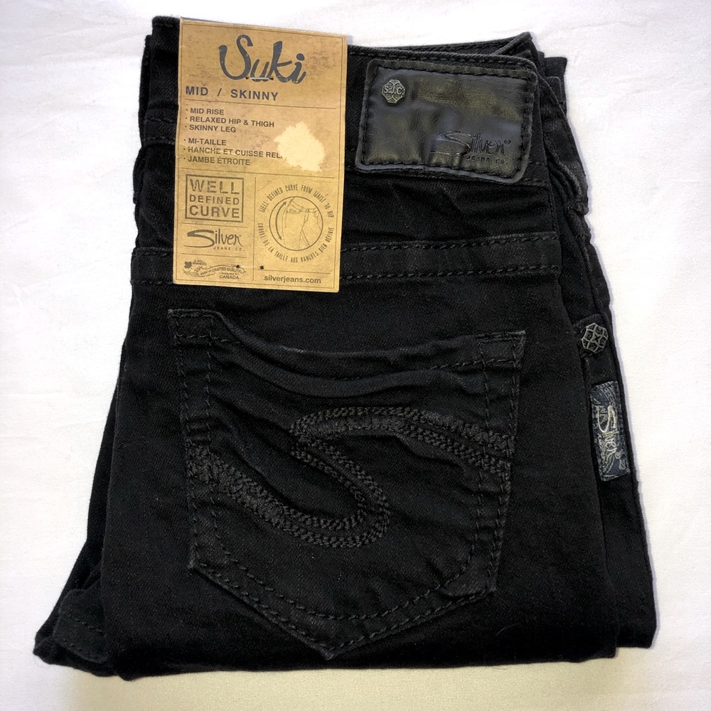 Suki silver jeans